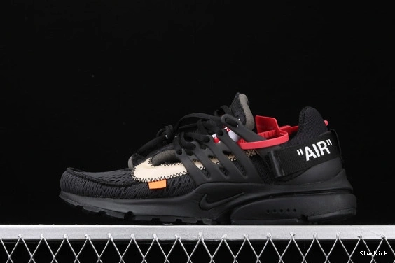 Black Nike O-W Air AA3830-002 x Presto 0801